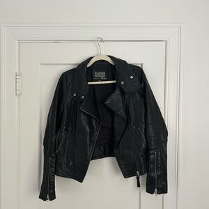 Mackage leather motorcycle jacket